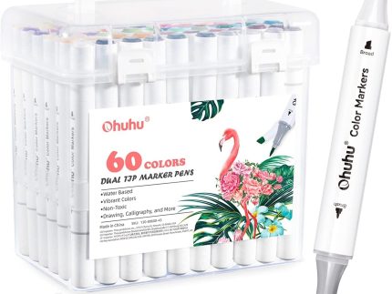 Ohuhu Dual Tips Water-Based Art Markers
