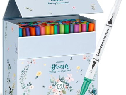 Ohuhu Maui 120 Colors Dual Tips Water Based Art Markers, Brush & Fineliner(Australia Domestic Shipping)