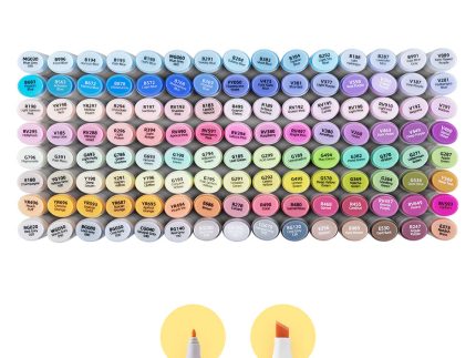 Ohuhu Oahu New 120 Colors Dual Tips Alcohol Art Markers, Fine & Chisel (Canada Domestic Shipping)