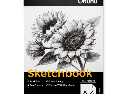 Ohuhu Tear Resistant Bamboo Fiber Drawing Sketchbook